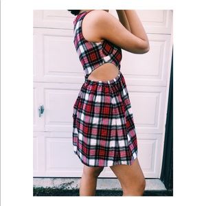 Flannel dress